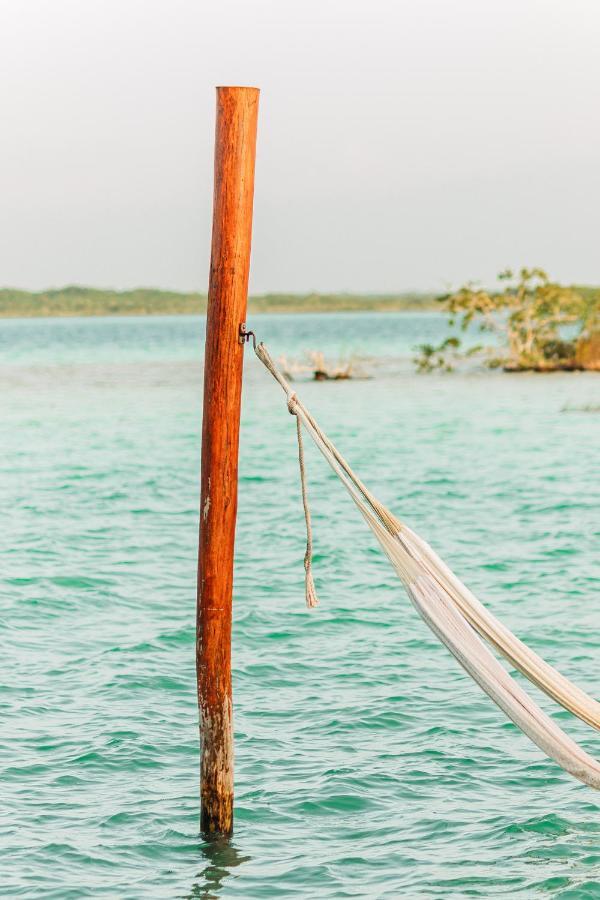 Blue Bird Hotel Bacalar Kültér fotó