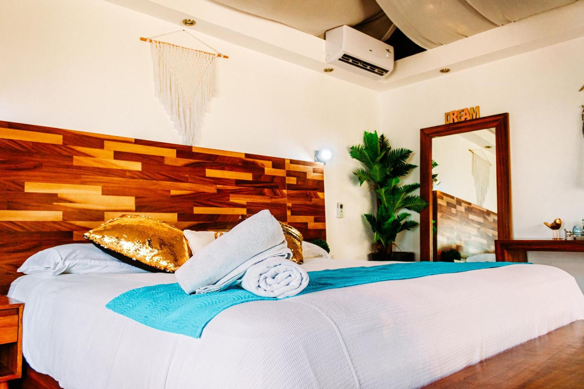 Blue Bird Hotel Bacalar Szoba fotó